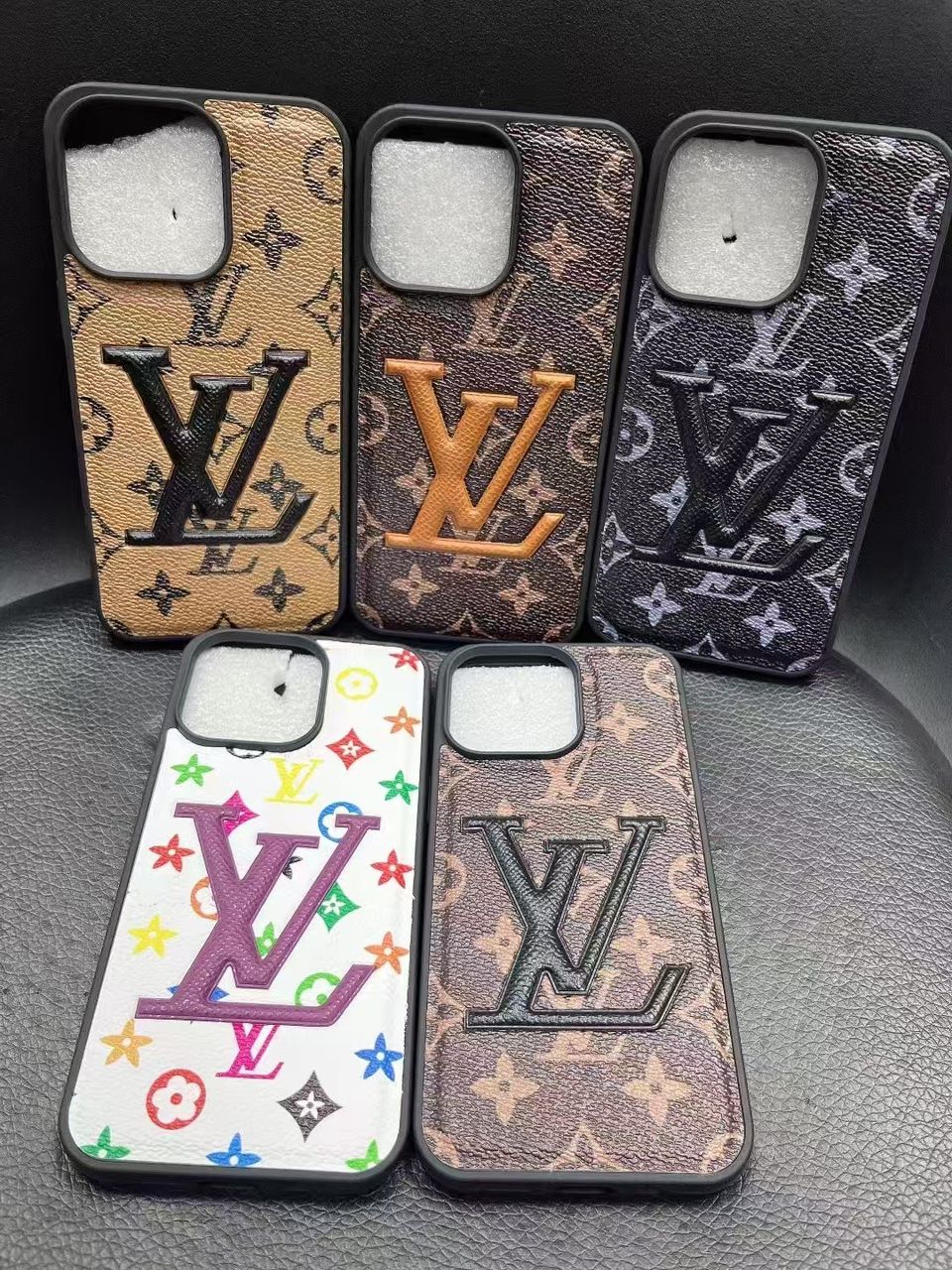 Stylish Louis Vuitton Phone Cover Logo Initial For iPhone 13-16 Pro Max iPhone Case