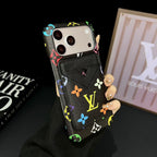 LV MagSafe Magnet Card Holder Phone Case For iPhone 13-17 / Pro / Pro Max / Plus / Air for 13-pro