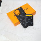 Louis V MagSafe iPhone Case Card Holder For 12-16 Pro Max Plus for 12-pro
