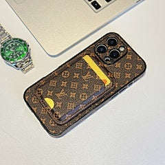 LV MagSafe iPhone Case Magnetic Card Holder For 13-16 / Pro / Pro Max / Plus for 13-pro-max