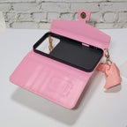 LV iPhone Case Pink Monogram Crossbody Wallet For 17/ Pro/ Pro Max/ Air for iphone-17-pro