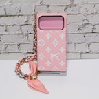 LV iPhone Case Pink Monogram Crossbody Wallet For 17/ Pro/ Pro Max/ Air for iphone-17-pro-max