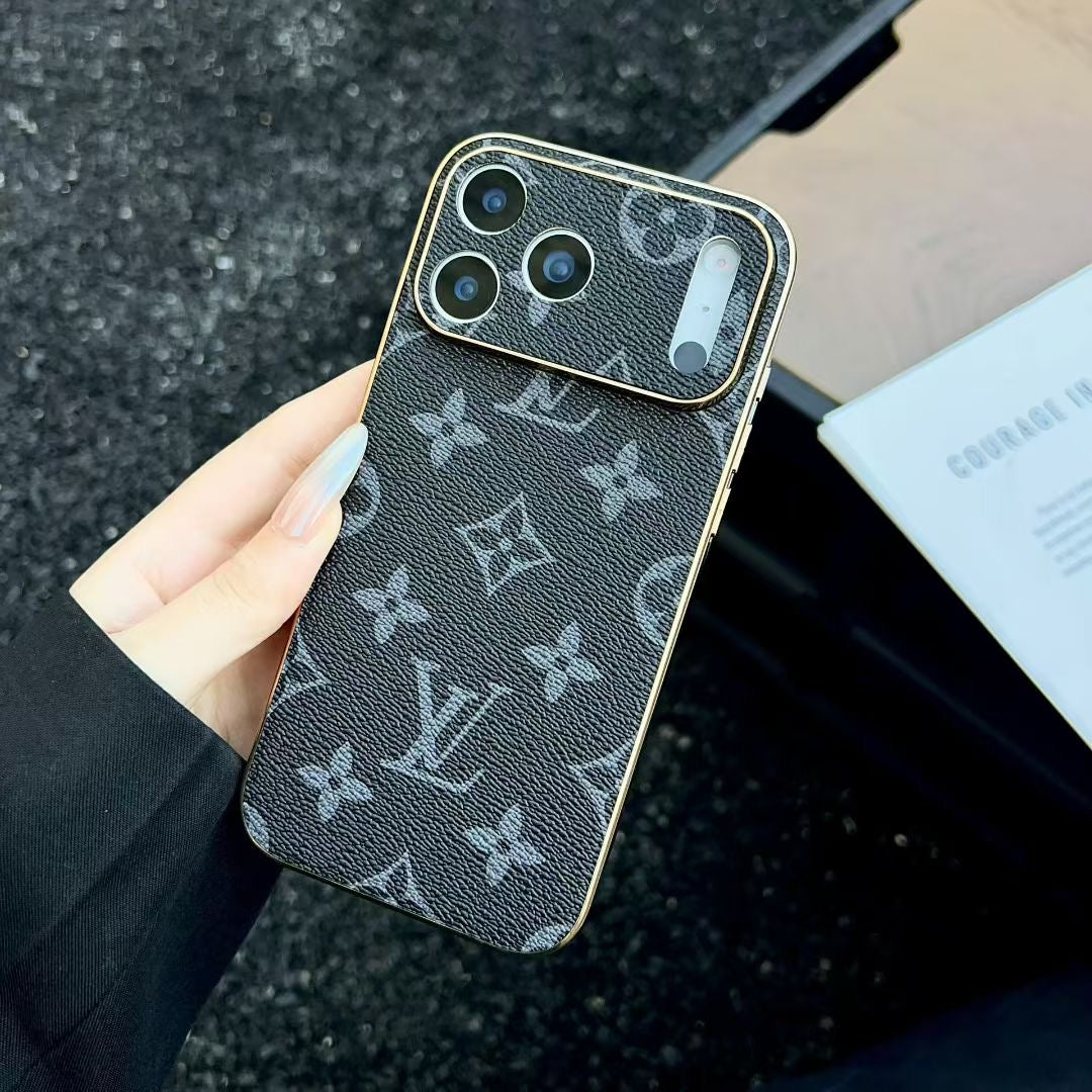 LV Phone Case iPhone 17 / Pro / Pro Max / Air / Electroplated for 17-air
