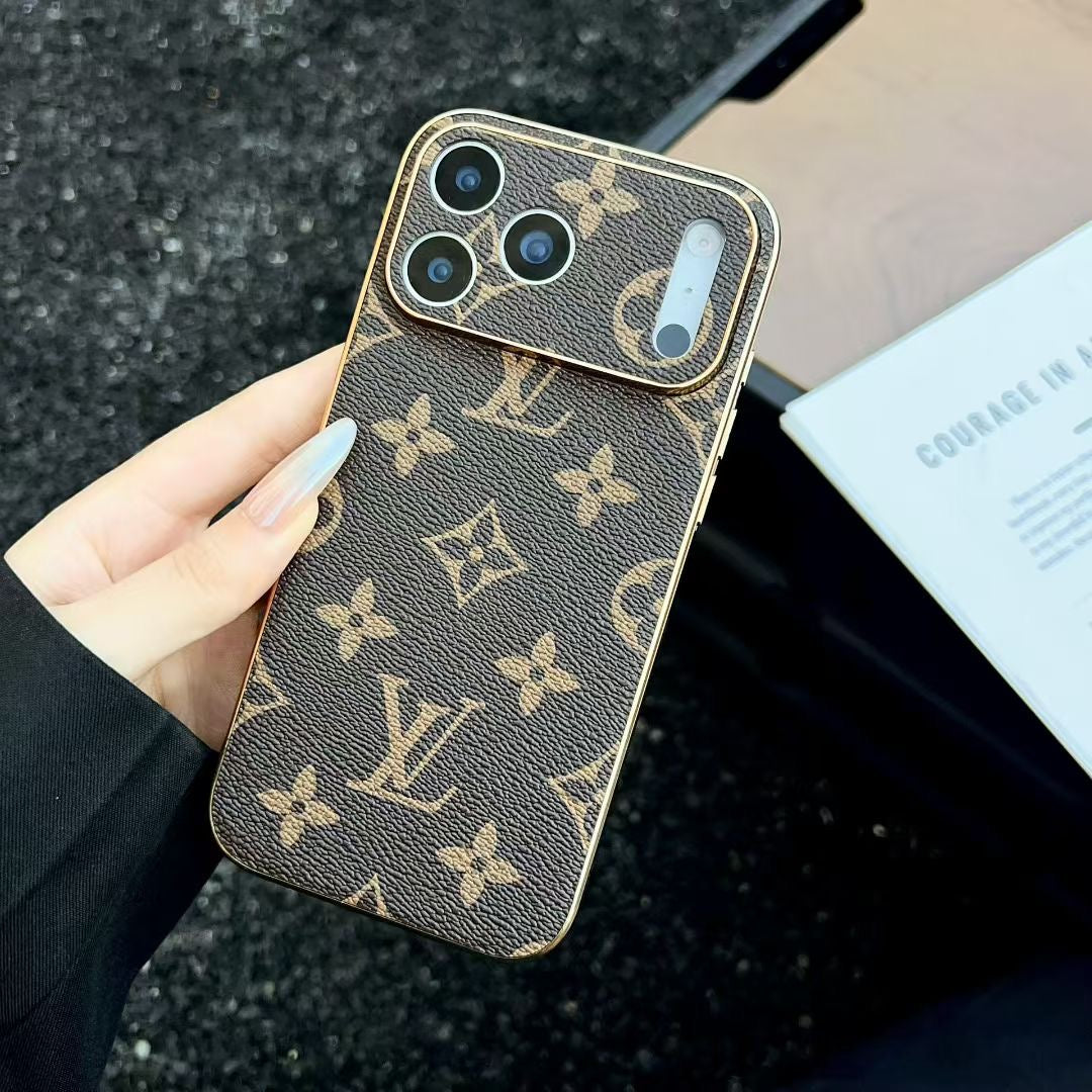 LV Phone Case iPhone 17 / Pro / Pro Max / Air / Electroplated for 17-air