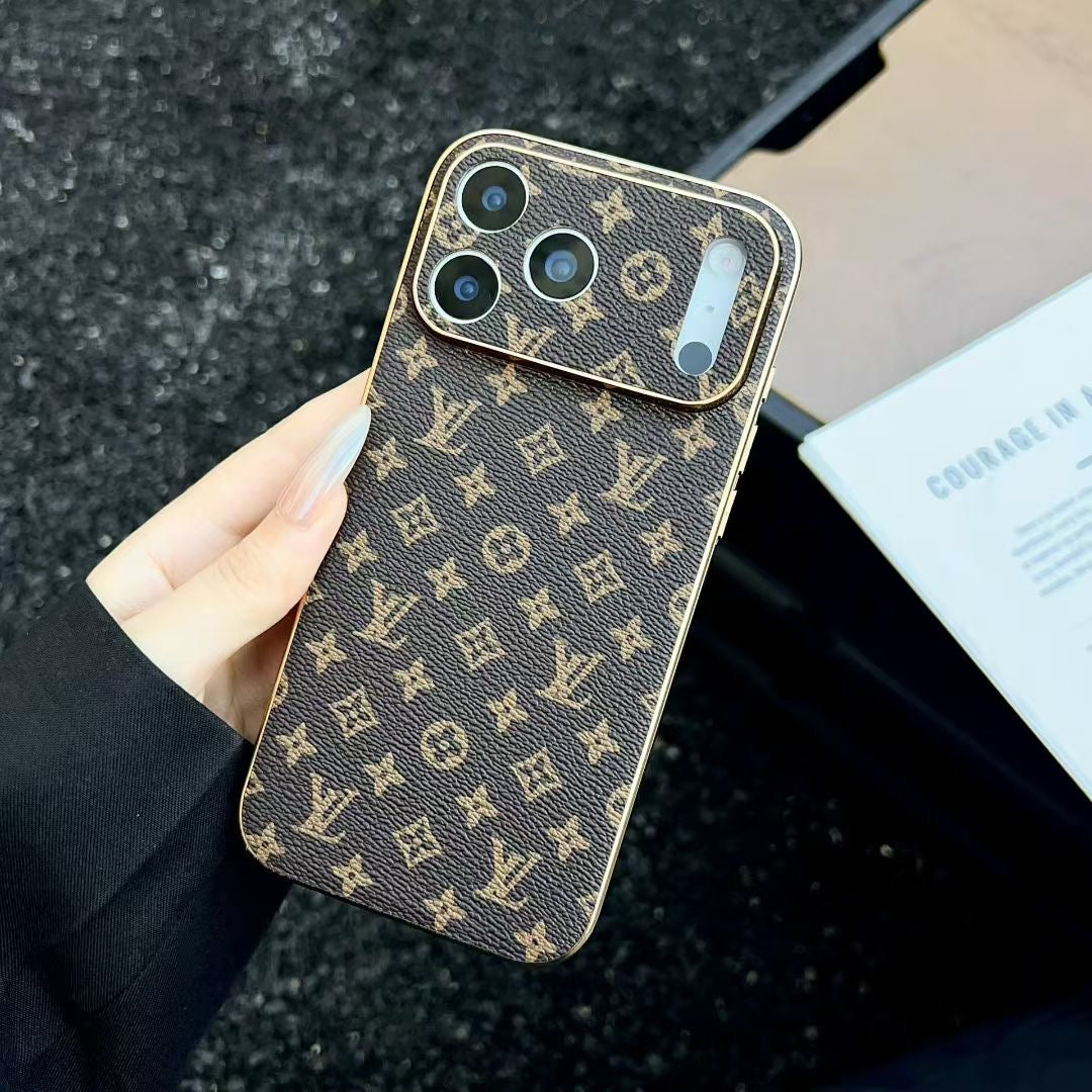 LV Phone Case iPhone 17 / Pro / Pro Max / Air / Electroplated for 17-air