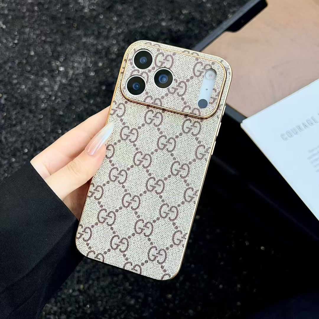 LV Phone Case iPhone 17 / Pro / Pro Max / Air / Electroplated for 17-air