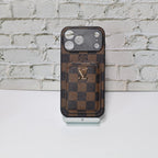 LV Style Card Holder Phone Case For iPhone 12-17 / Pro / Pro Max / Plus for 12-pro-max
