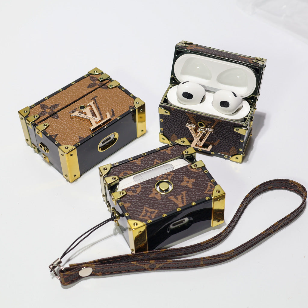 LV Trunk AirPods Case For 2Nd / 3Rd / Pro / Pro 2 / Generation for 1-or-2