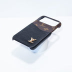 LV Accent Leather Phone Case iPhone 17 Series for 17-air
