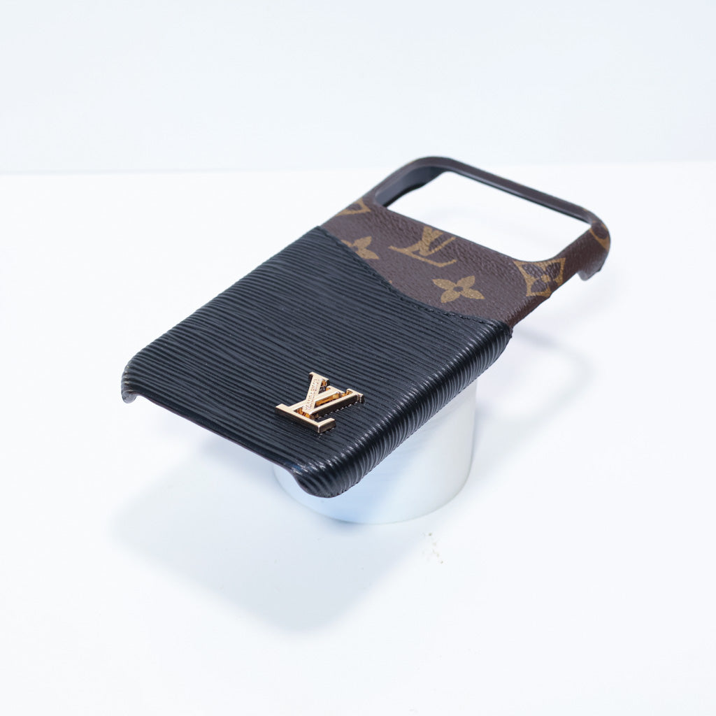 LV Accent Leather Phone Case iPhone 17 Series for 17-air