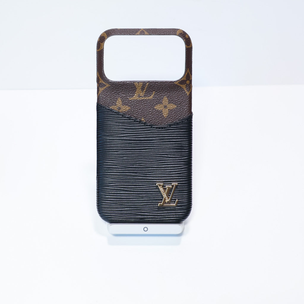 LV Accent Leather Phone Case iPhone 17 Series for 17-air