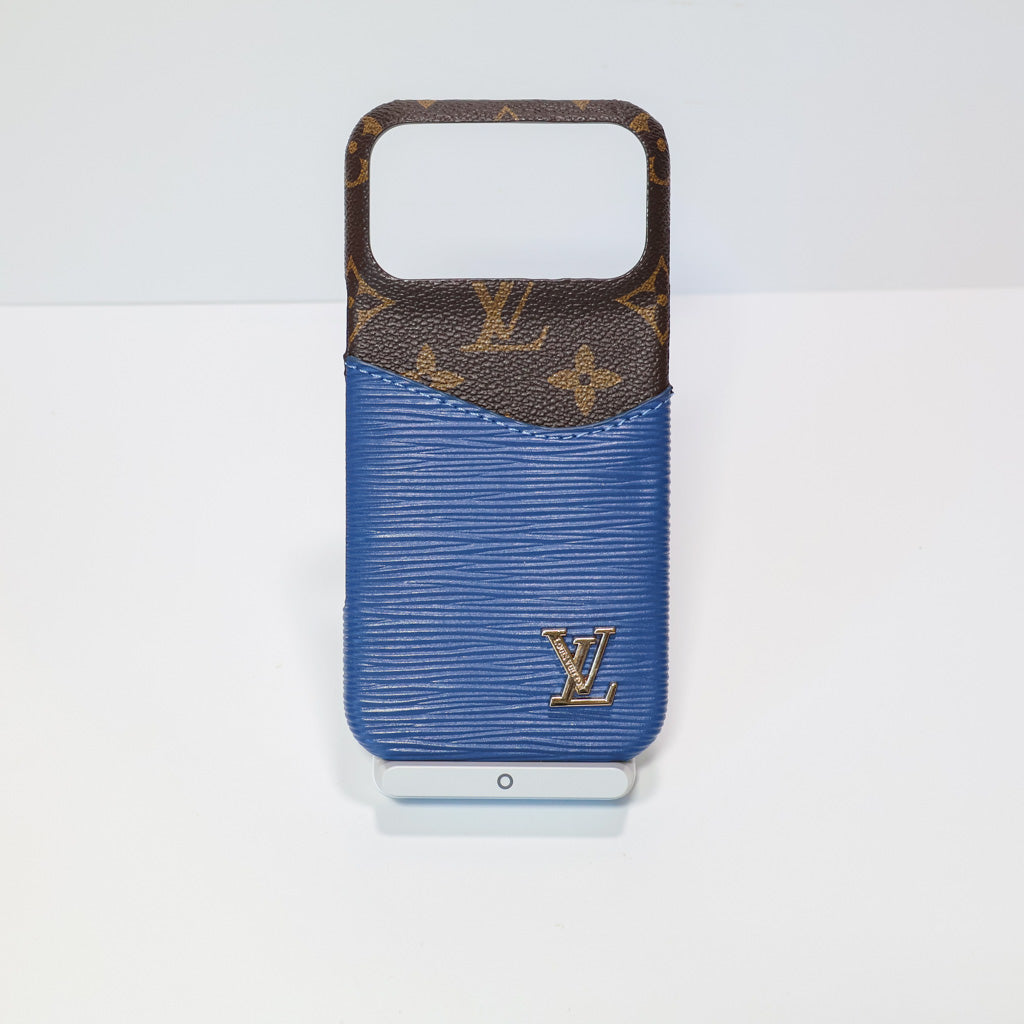 LV Accent Leather Phone Case iPhone 17 Series for 17-pro