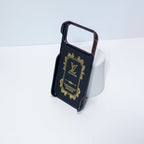 LV Accent Leather Phone Case iPhone 17 Series for 17-air