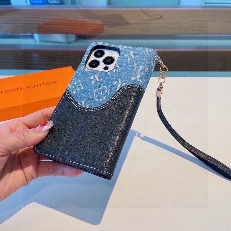 LV Wallet Case iPhone 16 Pro Max Plus 11 12 13 14 15 Series for 11-pro-max