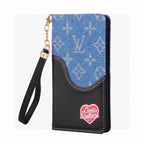 LV Wallet Case iPhone 16 Pro Max Plus 11 12 13 14 15 Series for 11-pro-max