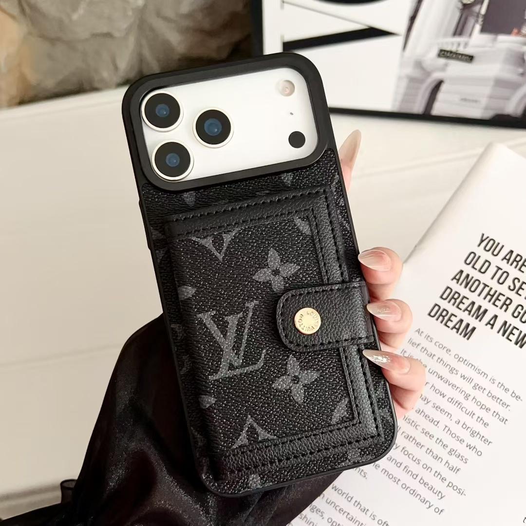 LV Wallet Phone Case For iPhone 17 / Pro / Pro Max / Air for 17-air
