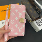 LV Wallet Phone Case Samsung Galaxy S 22 / 23 / 24 / 25 / 26 Plus / Ultra for s22