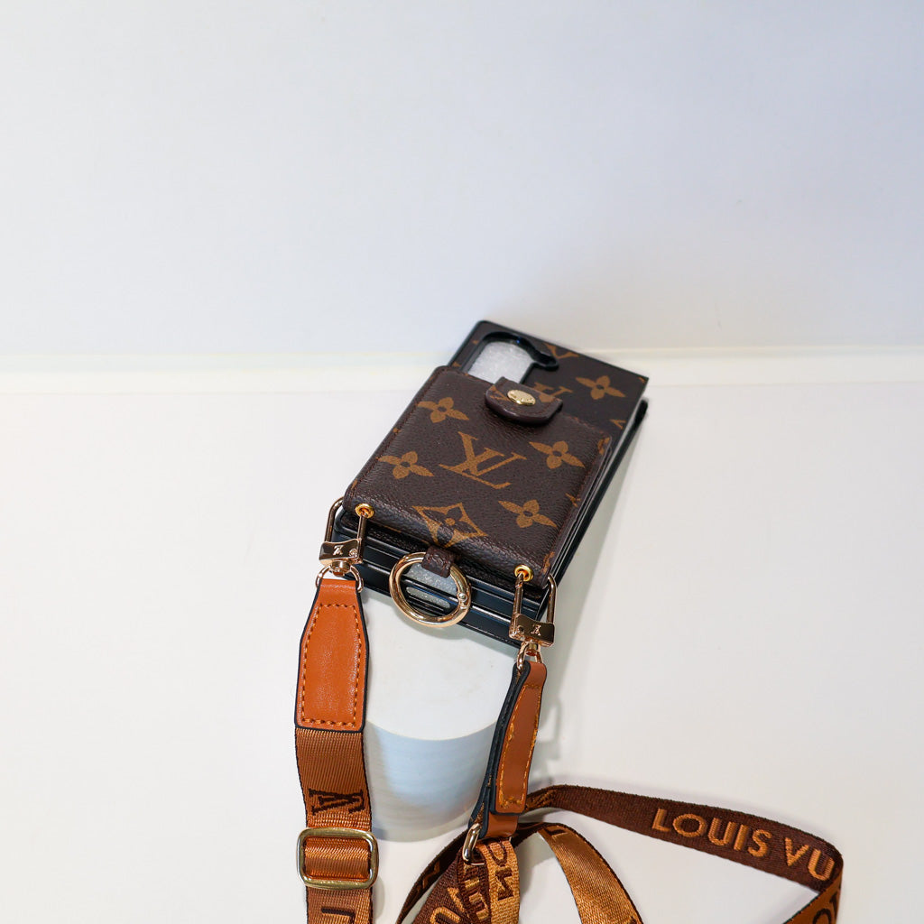 Stylish Z Fold Crossbody Phone Case For 3 / 4 / 5 / 6 / 7 Series for z-fold-3