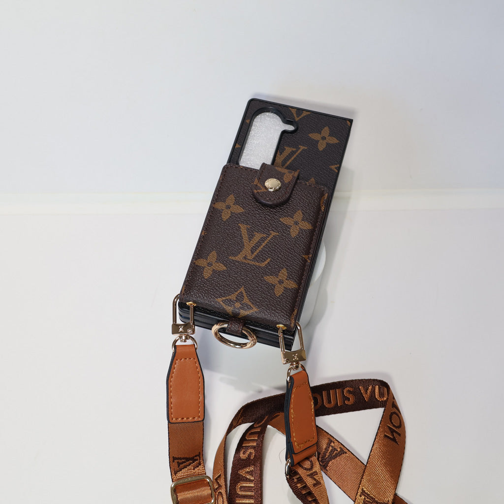 Stylish Z Fold Crossbody Phone Case For 3 / 4 / 5 / 6 / 7 Series for z-fold-4