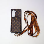 Stylish Z Fold Crossbody Phone Case For 3 / 4 / 5 / 6 / 7 Series for z-fold-4