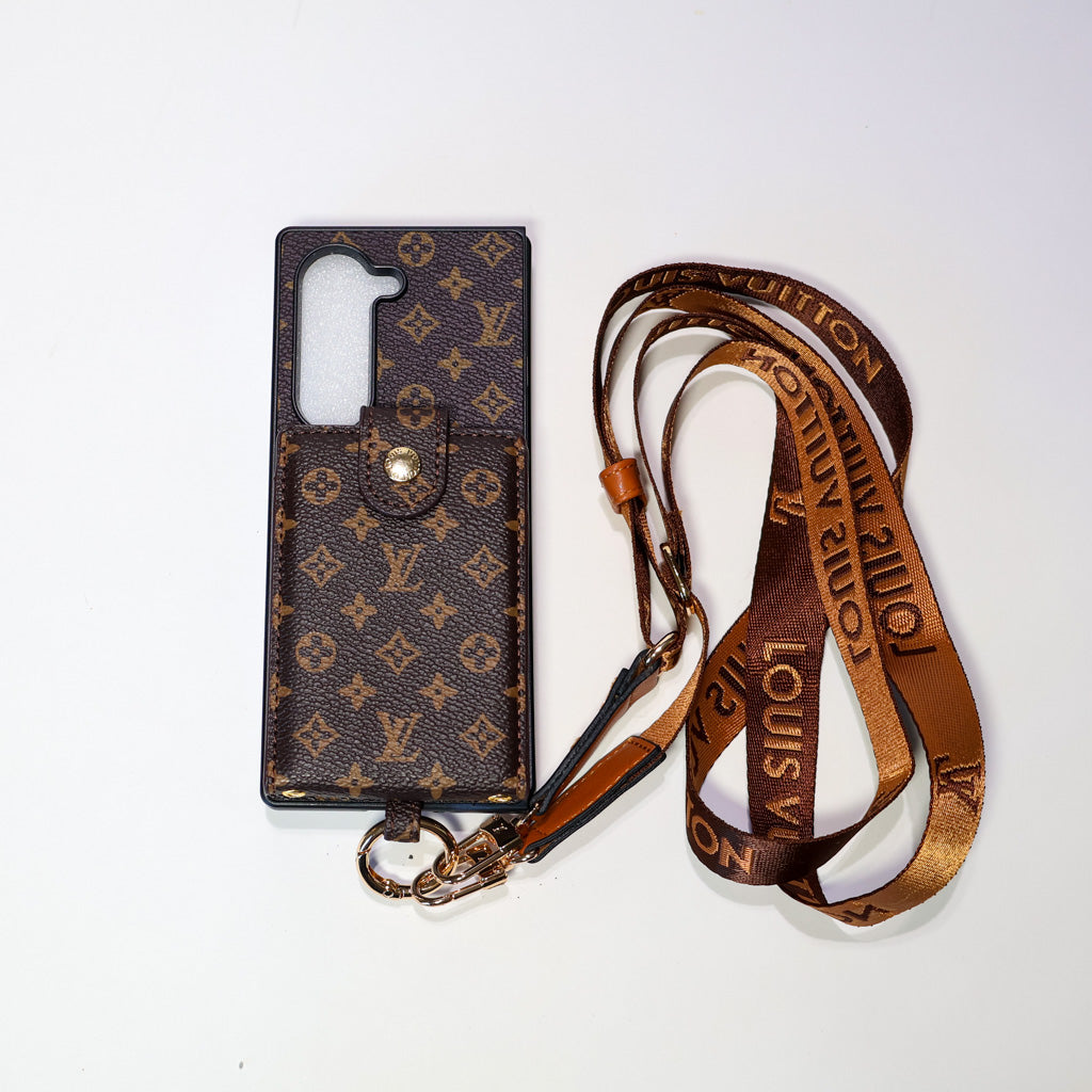 Stylish Z Fold Crossbody Phone Case For 3 / 4 / 5 / 6 / 7 Series for z-fold-4