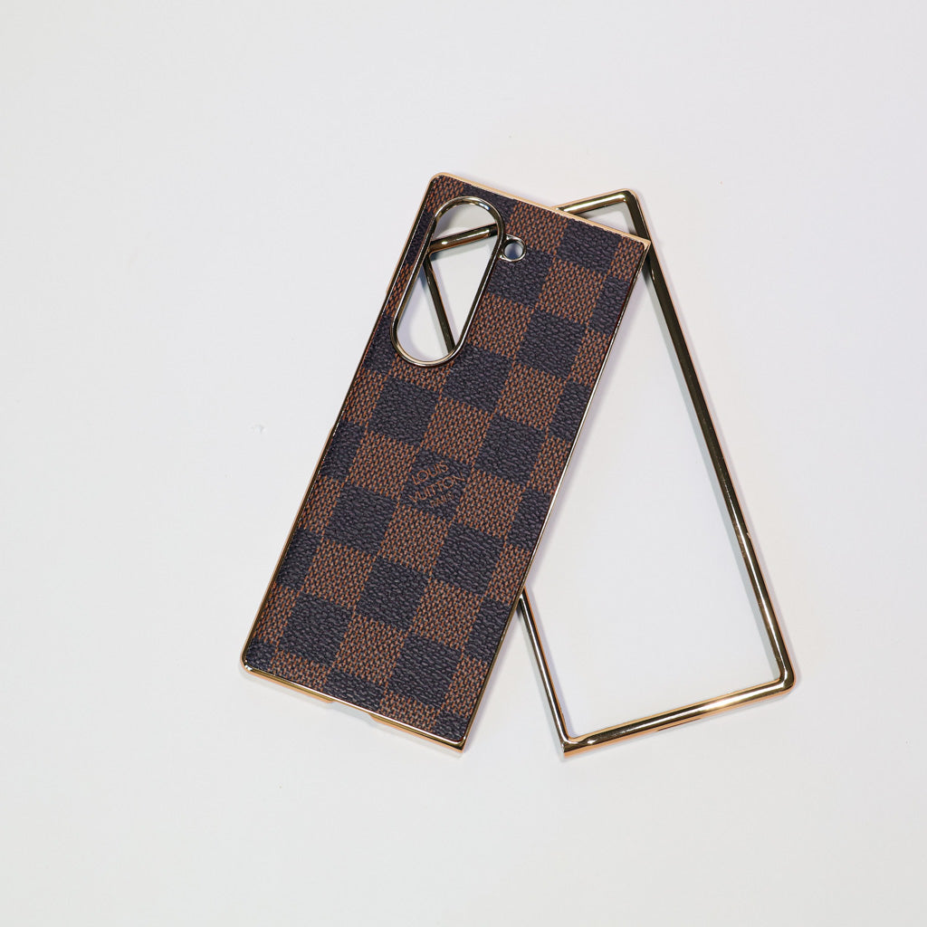 Samsung Galaxy Z Fold 3 4 5 6 7 Fashion Leather Phone Case for z-fold-3