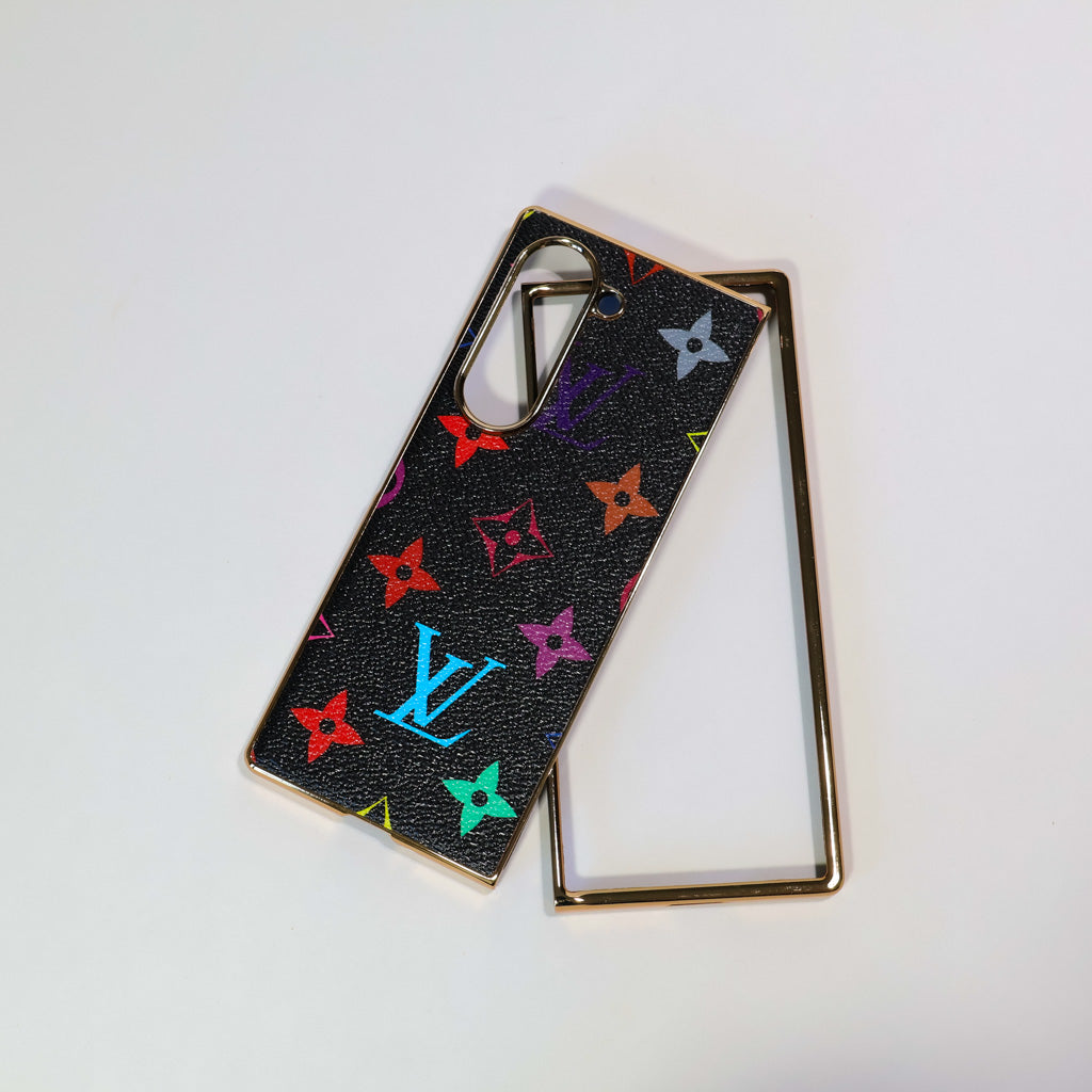 Samsung Galaxy Z Fold 3 4 5 6 7 Fashion Leather Phone Case for z-fold-4