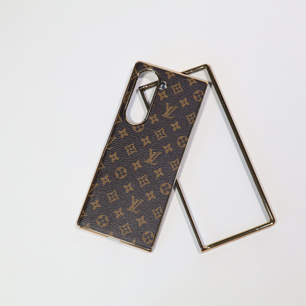 Samsung Galaxy Z Fold 3 4 5 6 7 Fashion Leather Phone Case for z-fold-4