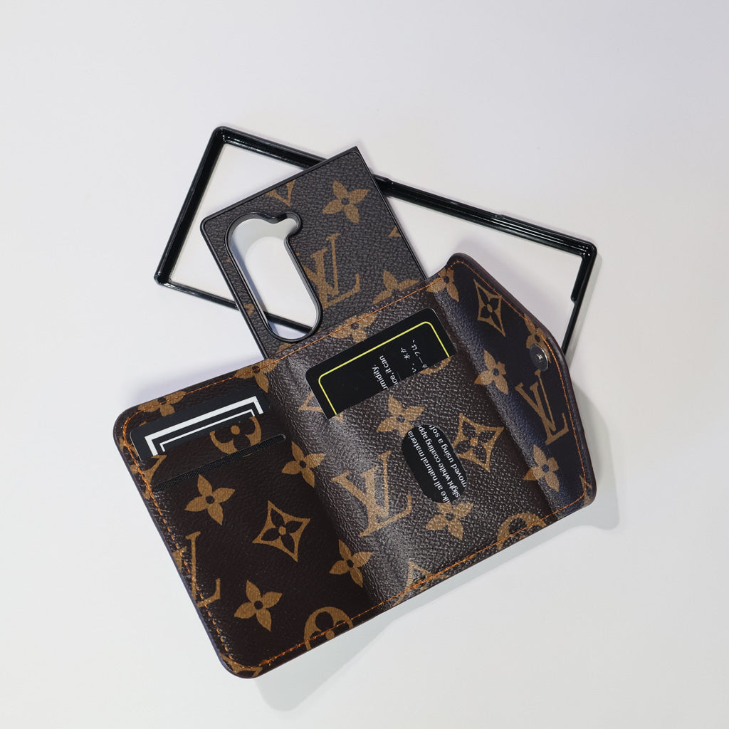Fashion Wallet Case Z Fold Samsung Galaxy 3 4 5 6 7 Seies for z-fold-3