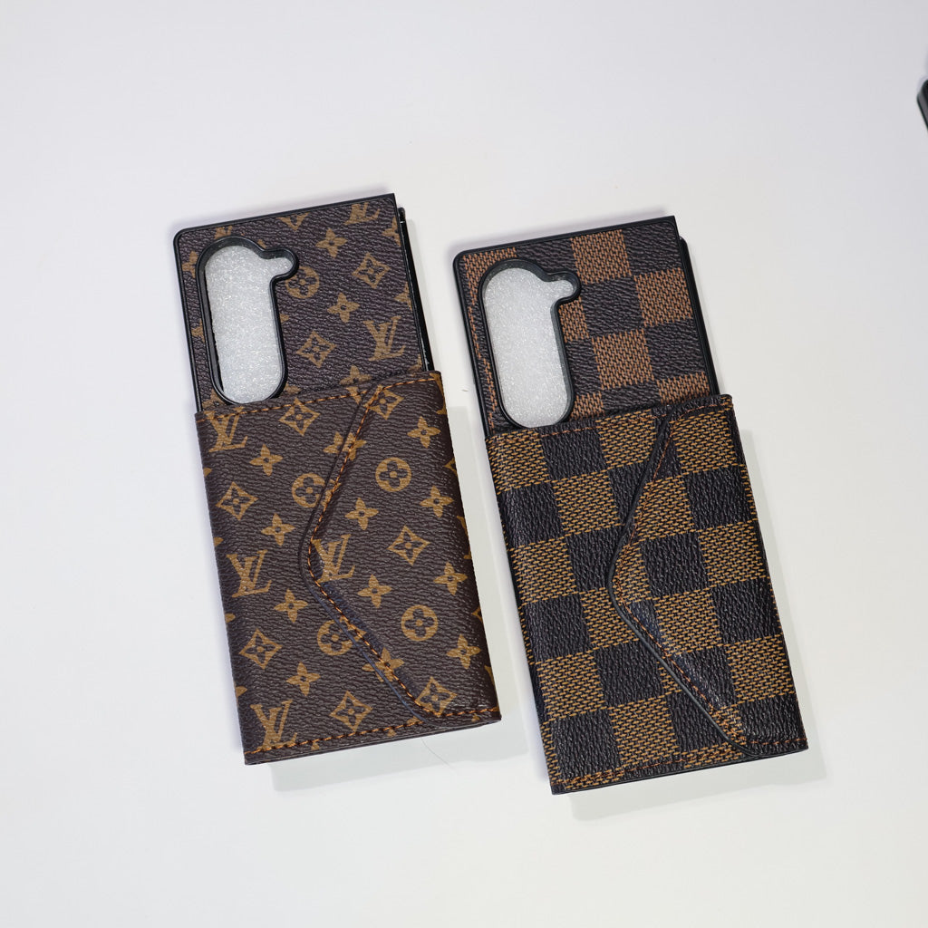 Fashion Wallet Case Z Fold Samsung Galaxy 3 4 5 6 7 Seies for z-fold-3