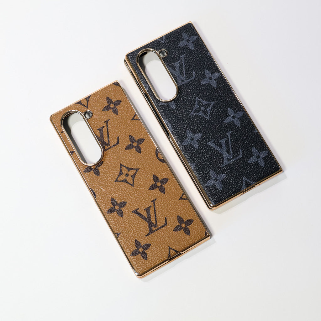 Samsung Galaxy Z Fold 3 4 5 6 7 Fashion Leather Phone Case for z-fold-3
