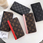 LV iPhone 16 Case 15 14 13 12 Pro Max Plus Series Wallet