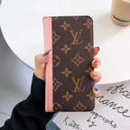 LV iPhone 16 Case 15 14 13 12 Pro Max Plus Series Wallet for 12-pro