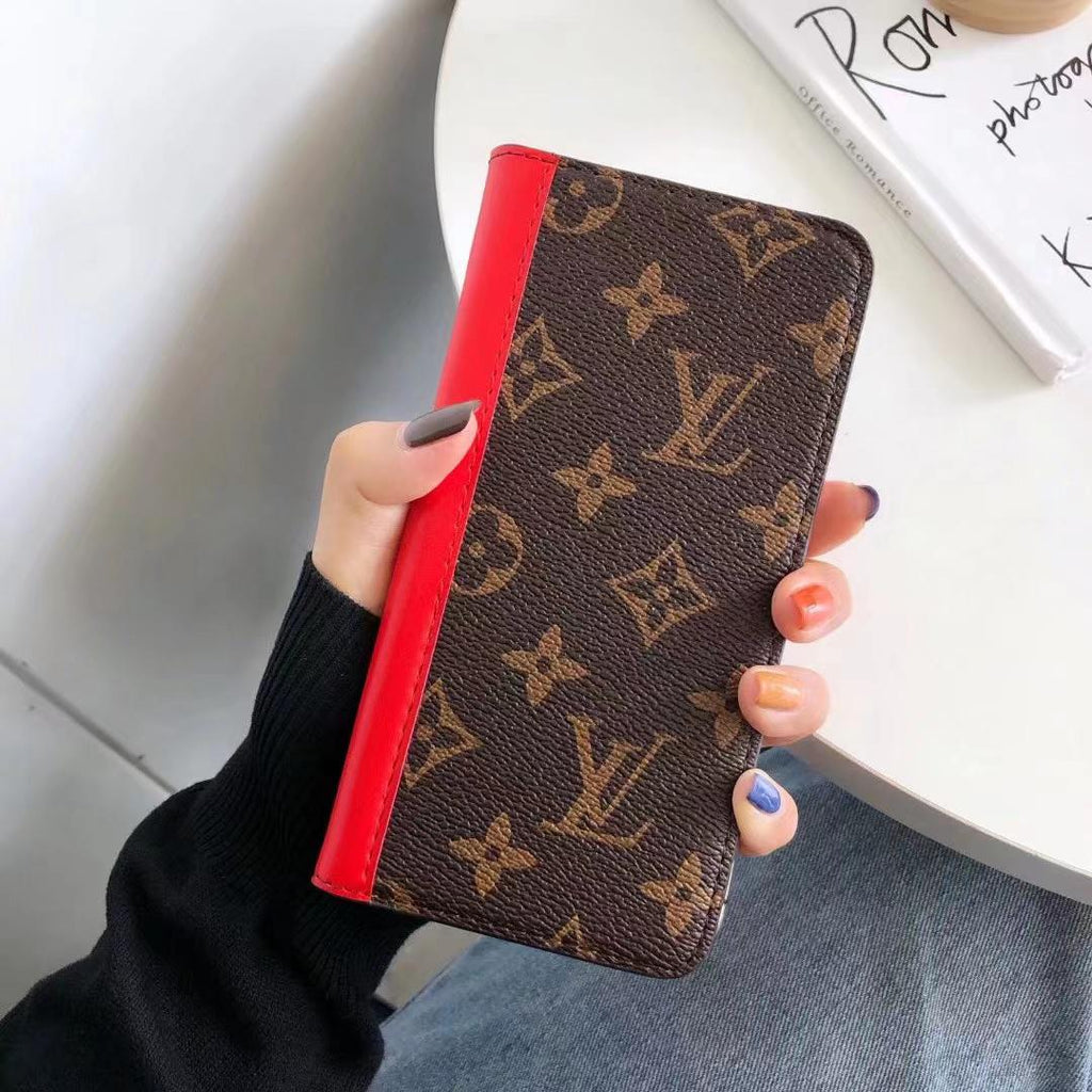 LV iPhone 16 Case 15 14 13 12 Pro Max Plus Series Wallet for 12-pro