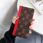 LV iPhone 16 Case 15 14 13 12 Pro Max Plus Series Wallet for 12-pro