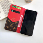 LV iPhone 16 Case 15 14 13 12 Pro Max Plus Series Wallet