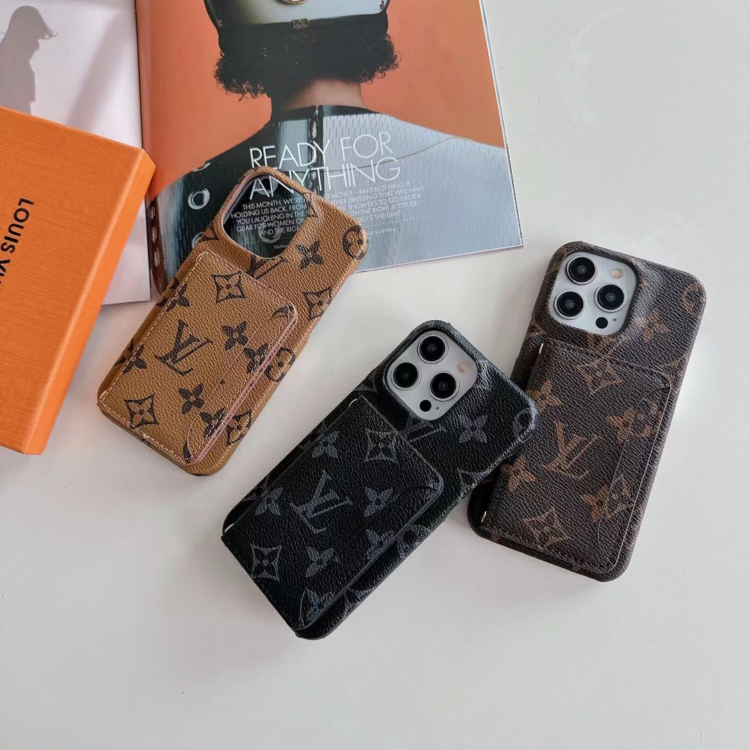 LV Wallet Card Phone Case For I Pro Max Plus for 11