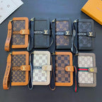 LV iPhone Case Wallet Style For 12 13 14 15 16 Pro Max Plus Series for 11