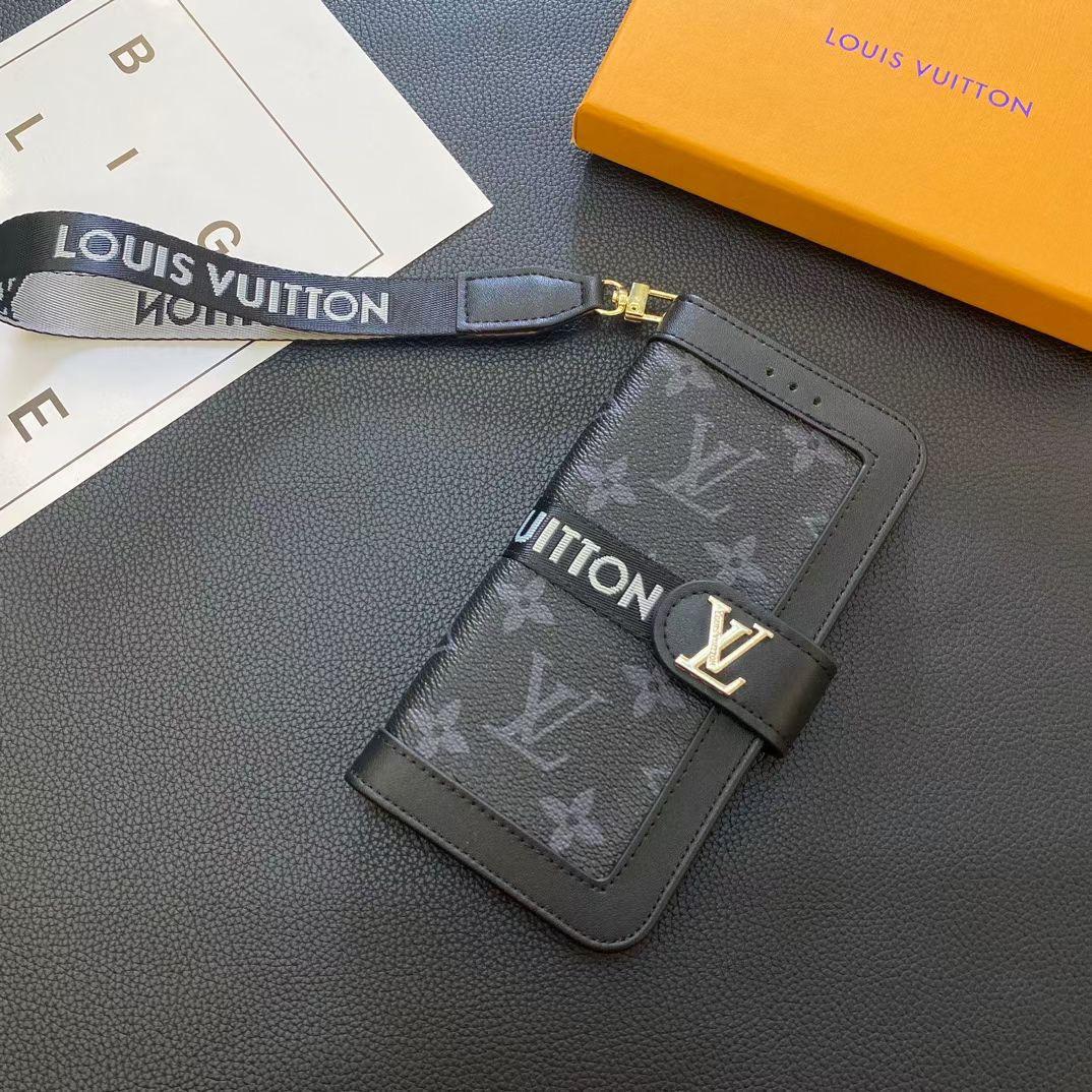 LV iPhone Case Wallet Style For 12 13 14 15 16 Pro Max Plus Series for 11