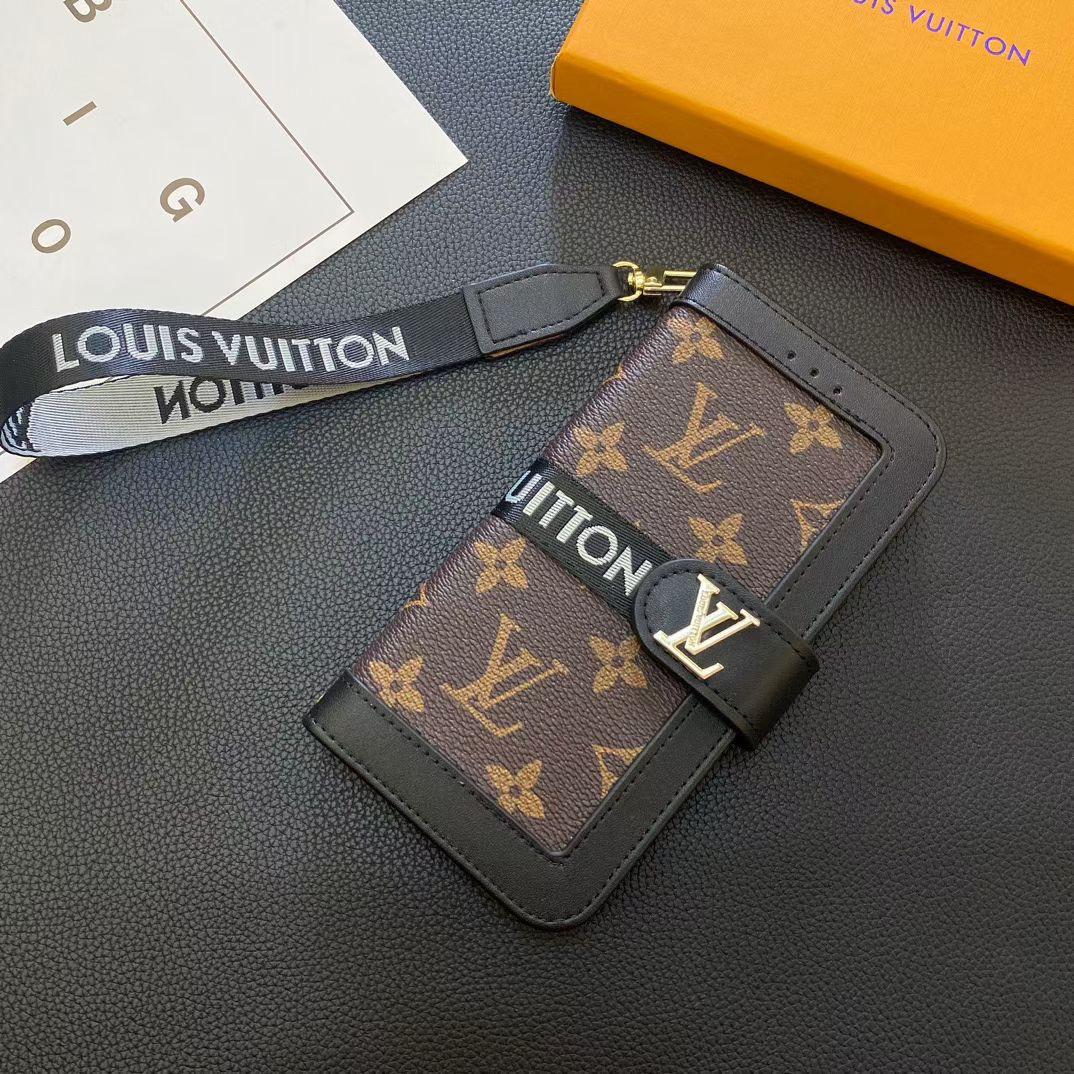 LV iPhone Case Wallet Style For 12 13 14 15 16 Pro Max Plus Series for 11-pro-max