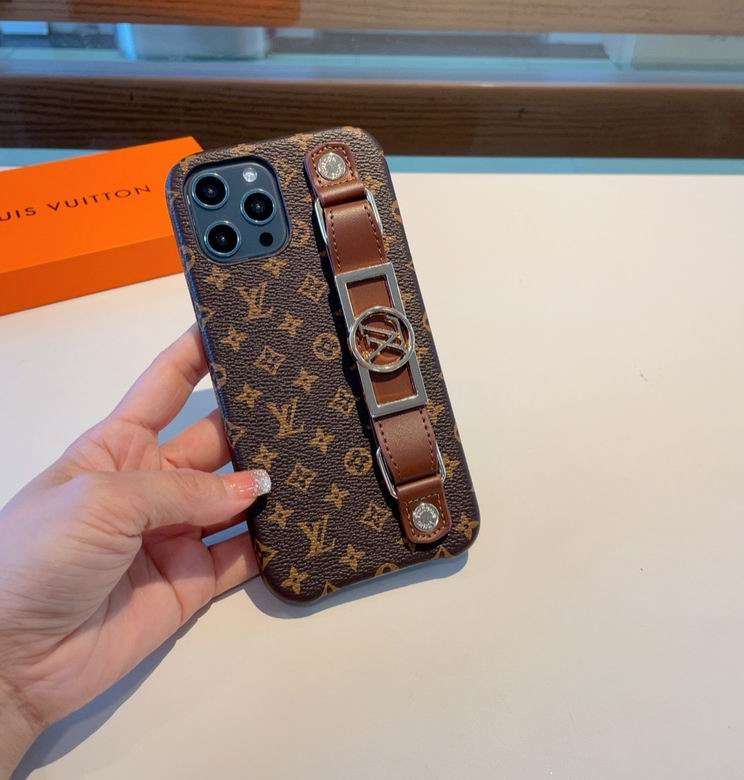 Luxury Designer Case I Pro Max Plus Brown Monogram Apple Watch Band for 11-pro