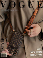 LV Case iPhone 15 Pro Max Detachable Belt Crossbody Style for 12-pro