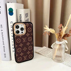 Monogram Luxury LV iPhone Case For 13-16 Pro Max for iphone-15