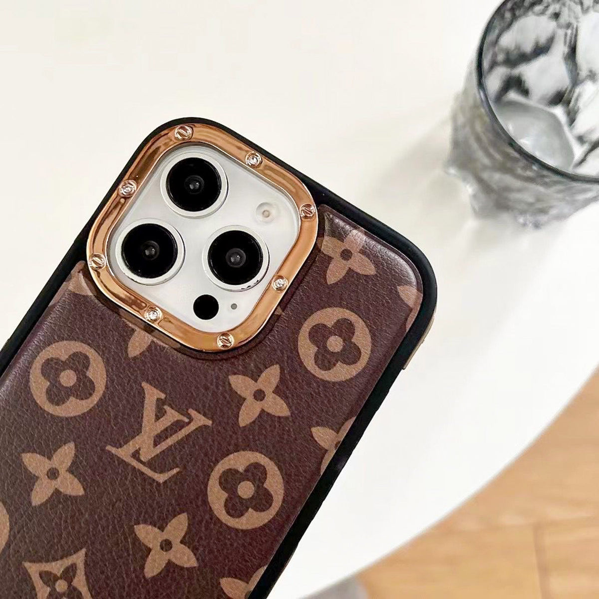 Monogram Luxury LV iPhone Case For 13-16 Pro Max for iphone-14-pro-max