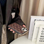 Monogram Luxury LV iPhone Case For 13-16 Pro Max for iphone-14