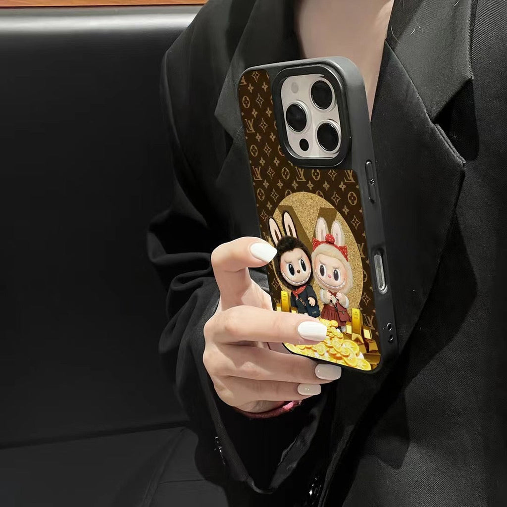 Labubu Phone Case LV Collaboration For 13-16 Pro Max for iphone-13-pro