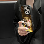 Labubu Phone Case LV Collaboration For 13-16 Pro Max for iphone-13-pro