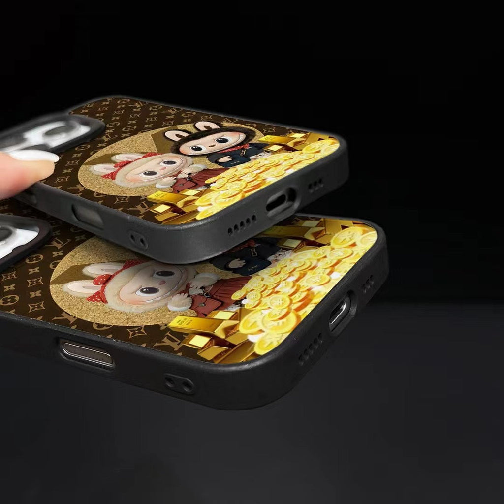 Labubu Phone Case LV Collaboration For 13-16 Pro Max for iphone-13-pro-max