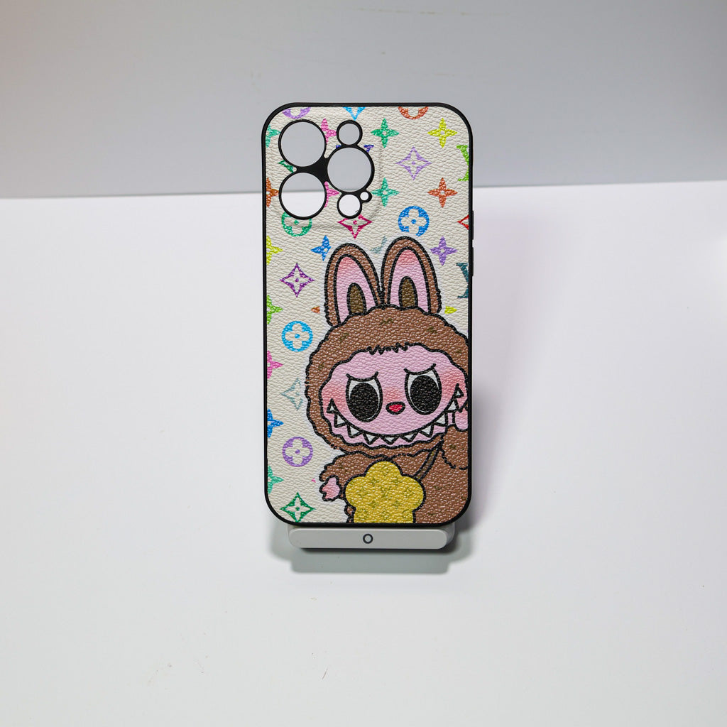 Labubu Big Face LV iPhone Case For 13 – 16 Pro Max Series for 13-pro