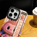 Labubu Monster Hand Strap iPhone Case MagSafe For 12-16 Pro Max Plus for 13